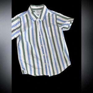 Janie and Jack STRIPED OXFORD SHIRT size 6